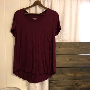 Maroon Swing Tee